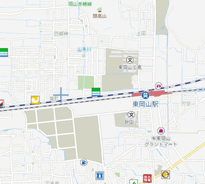 【地図】 | 雄町土地①