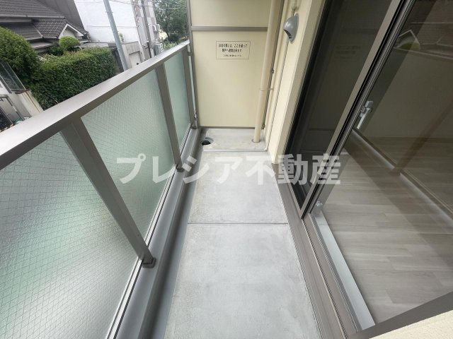 ハックスビエント甲子園口のバルコニー