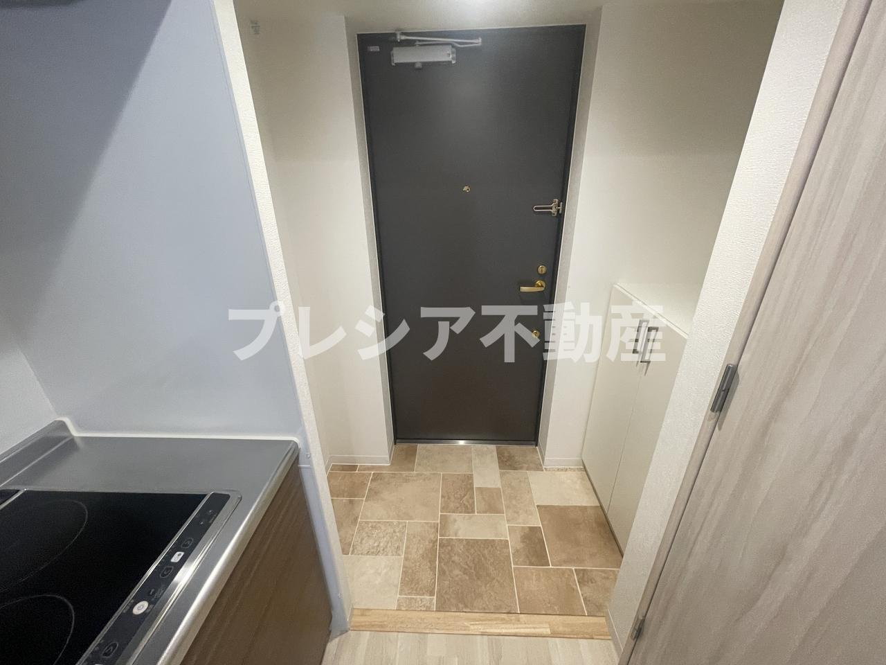 ハックスビエント甲子園口の玄関