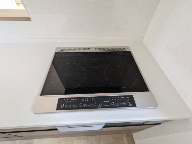 和光市新倉2丁目 限定1棟のキッチン|安心安全なIHヒーター
小さなお子様も安心です