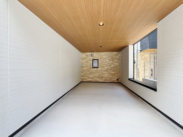 和光市新倉2丁目 限定1棟の駐車場|大切なお車を雨風から守るビルトインガレージ