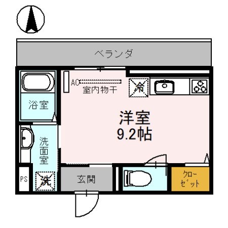 【間取り】 | ダイヤモンドフジ鶴橋 プラチナ