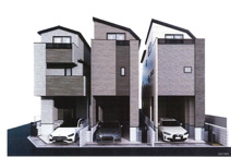 中野区丸山1丁目　新築戸建　3号棟 7980万円の画像