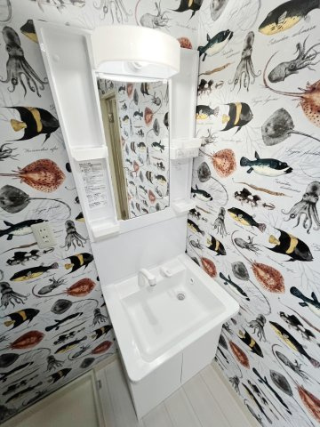 第2森本ビルの独立洗面台