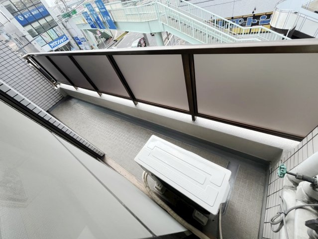 第2森本ビルのバルコニー