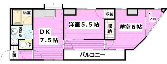 第2森本ビルの間取り
