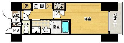 【間取り】 | エステムヒルズ新大阪
