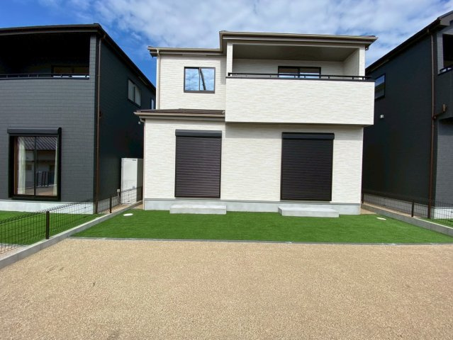 ハートフルタウン／菊陽町原水／B号棟の庭