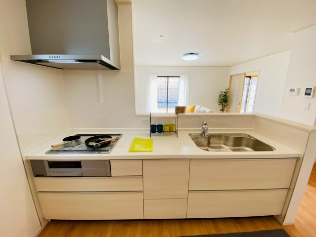 ハートフルタウン／菊陽町原水／B号棟のキッチン