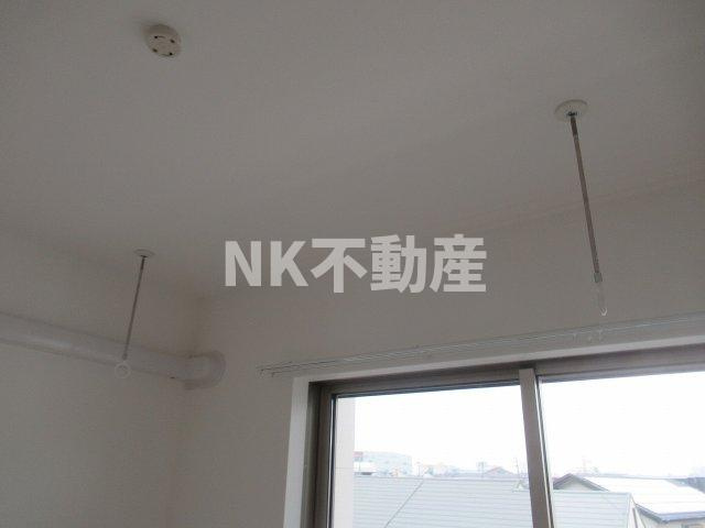 【設備】 | ジーメゾン角田ラシード（吉田賃貸） | 室内物干しです