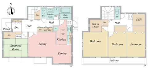 湘南山手分譲地内 吉井4丁目中古戸建の画像