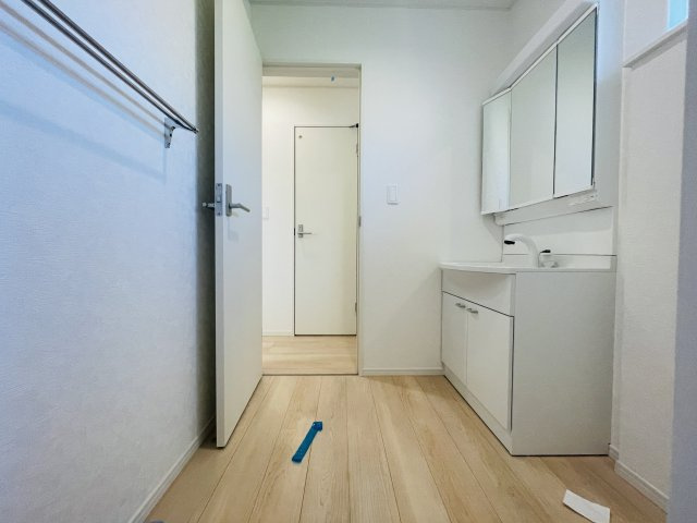 【脱衣所】 | 深谷市武蔵野第2　クレイドルガーデン　新築戸建　全3棟　1号棟