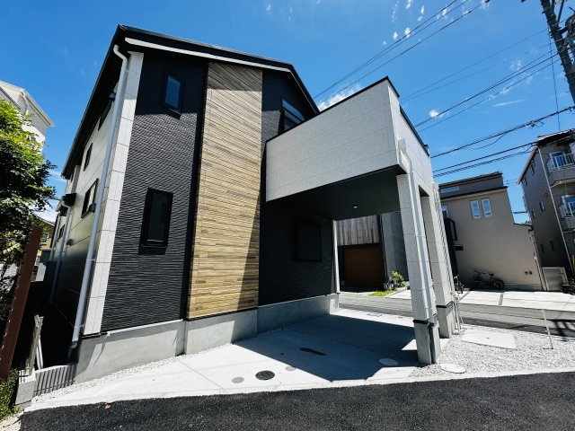 茅ヶ崎市東海岸北5丁目新築戸建て　4期1号棟の外観