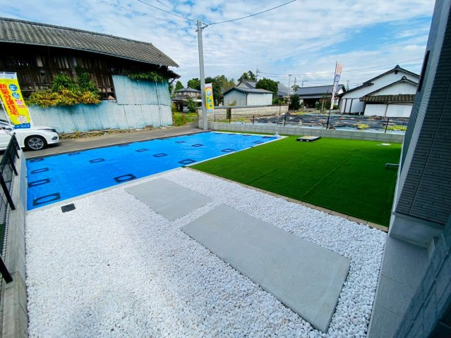 ハートフルタウン／菊陽町原水／Ｃ号棟の駐車場