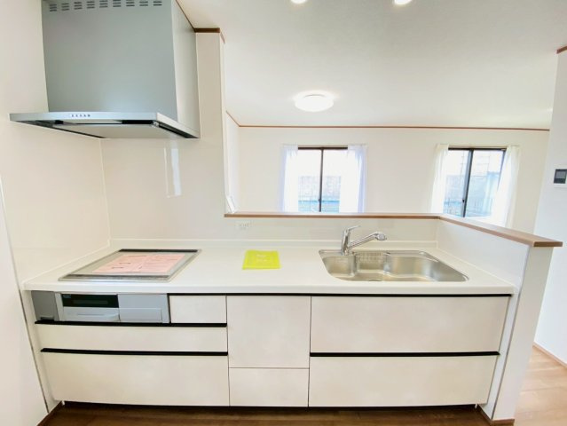 ハートフルタウン／菊陽町原水／Ｃ号棟のキッチン