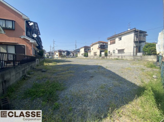 【前面道路含む現地写真】 | 城陽市久世芝ヶ原　4区画4号地　売土地　建築条件付き
