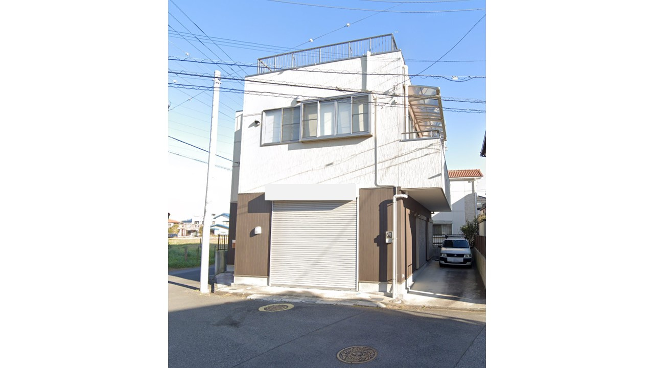 千葉市花見川区三角町　売事務所の外観