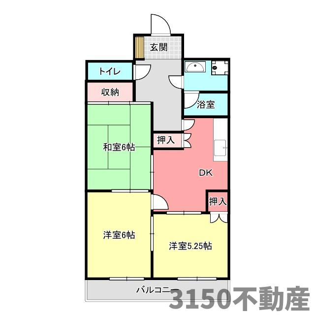 エステート南の間取り