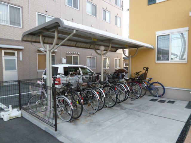 プロスペラールのその他共用部分|自転車置き場
