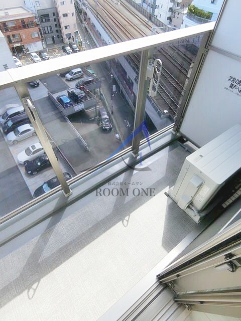 ガーラ・グランディ新丸子のバルコニー|バルコニーです。