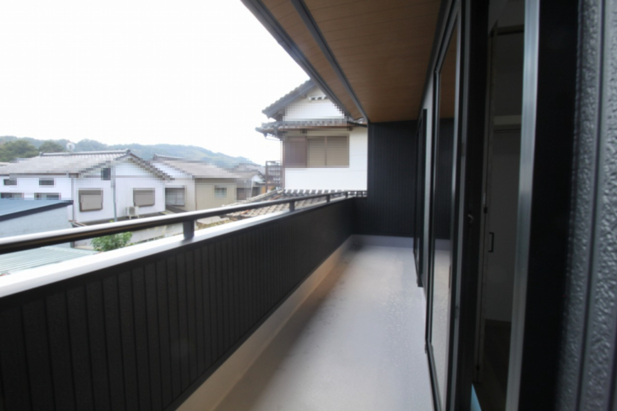 いの町枝川　新築戸建のバルコニー