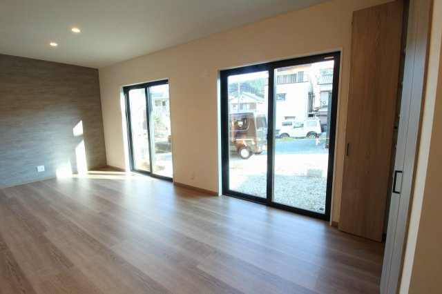 いの町枝川　新築戸建の居間・リビング|ＬＤＫ　17.5帖