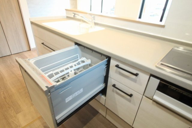 いの町枝川　新築戸建のキッチン|食器洗浄乾燥機