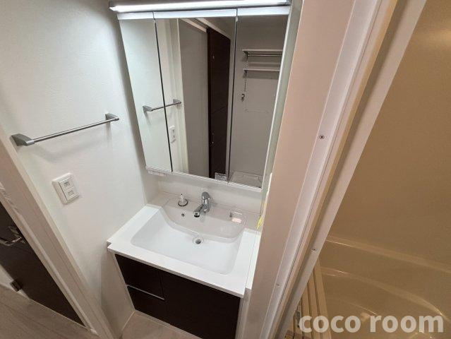 ルリアン縁の洗面所