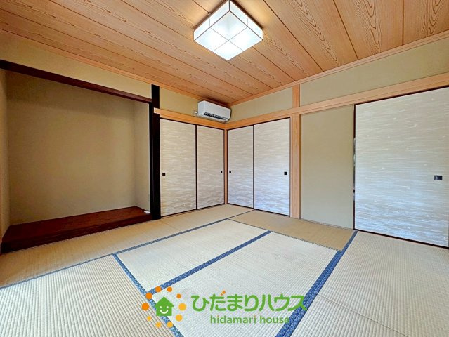 加須市大越　中古一戸建ての収納|大型床の間がございますので、掛け軸など観賞いただけます！