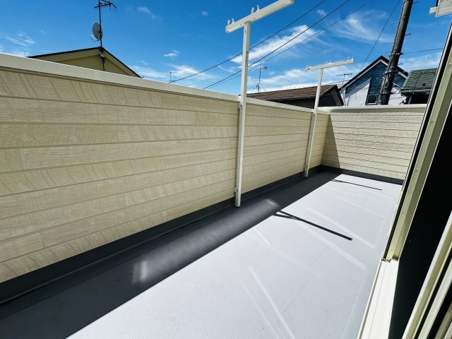 茅ケ崎白浜町　新築戸建てのバルコニー