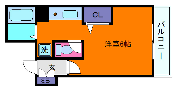 シャミリー深江の間取り