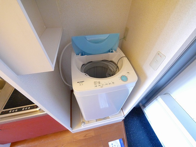 レオパレスグランディールの設備|洗濯機付きです