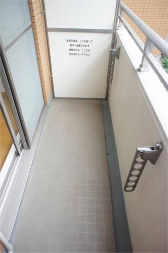 スペーシア飯田橋Ⅱのバルコニー|※別室参考写真です。