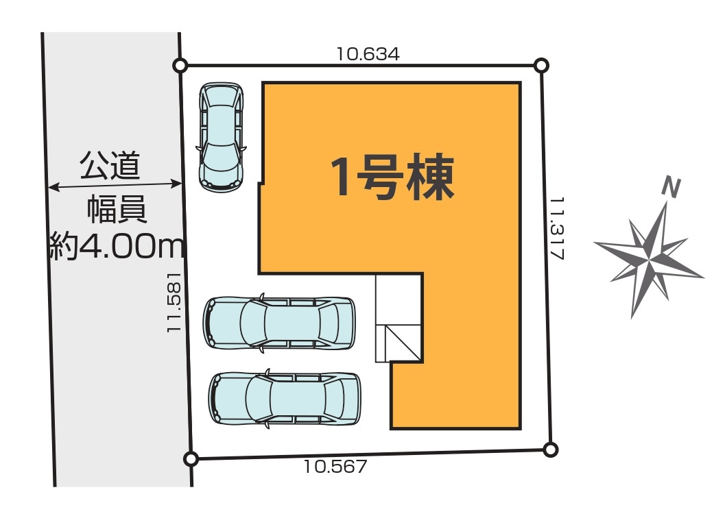 KIS名古屋市瑞穂区軍水町１期　全1棟　新築戸建のその他