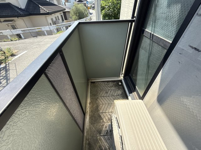 エイトピロティのバルコニー