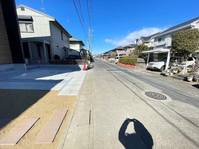 新築戸建・建売　KIS邑楽郡大泉町朝日1期　KEIAI　全1棟の前面道路含む現地写真