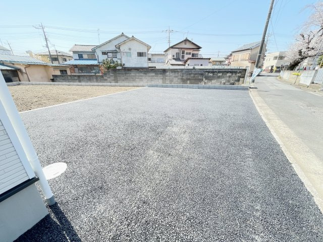 新築戸建・建売　桐生市元宿町第1　Cradle garden　全1棟の駐車場