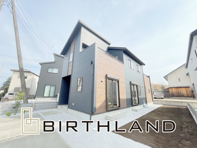 桐生市相生町5丁目　BLOOMING GARDEN　全2棟の外観|1号棟　完成物件なのでいつでもご内覧可能です！