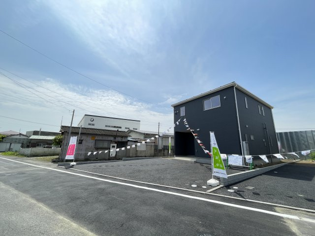 新築戸建・新築建売　桐生市境野町7丁目　制震装置「SAFE365」　境野小・境野中の前面道路含む現地写真