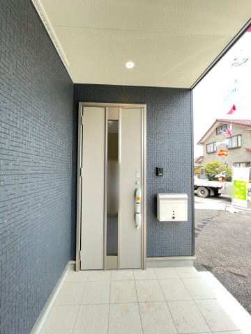 新築戸建・新築建売　桐生市境野町7丁目　制震装置「SAFE365」　境野小・境野中の玄関