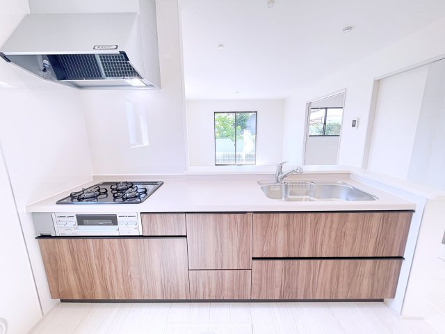 桐生第7広沢町　Livele Garden　全3棟のキッチン