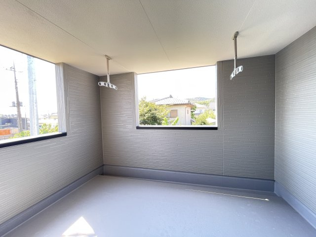 桐生第7広沢町　Livele Garden　全3棟のバルコニー