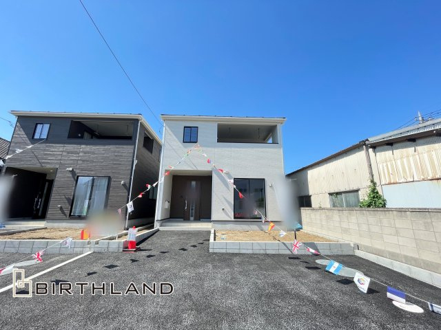 新築戸建・建売　伊勢崎市富塚町第13  Cradle Garden　全2棟の外観|＜2号棟＞いつでもご内覧可能です♪お気軽にお問い合わせください！