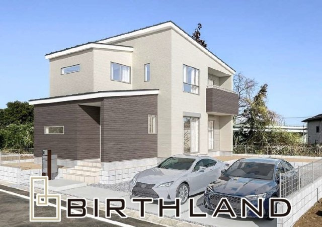 太田市西長岡町　Kダンパー　全7区画の外観パース|■3号棟　5月完成予定です！