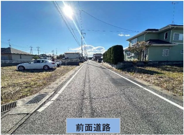 大泉町朝日4丁目　Kダンパー　全4棟の前面道路含む現地写真
