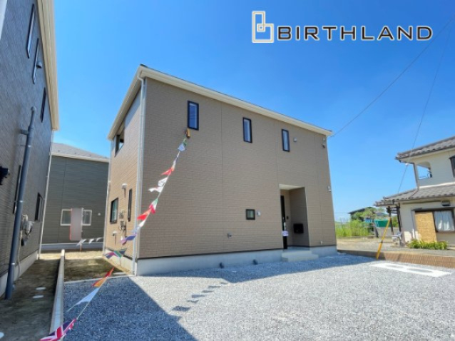 新築戸建・建売　邑楽町藤川第1　Cradle Garden　全4棟の外観|＜1号棟＞完成までは同ビルダー完成物件でのご案内も可能です！