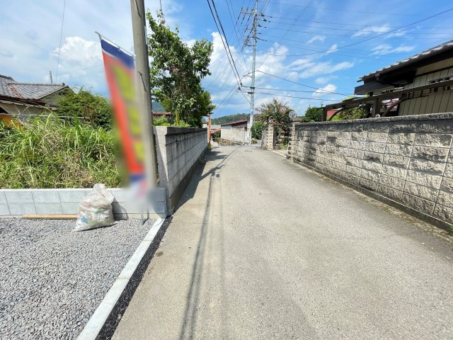 新築戸建・建売　桐生市相生町第16　Cradle Garden　全2棟の前面道路含む現地写真|前面道路4.1ｍ公道