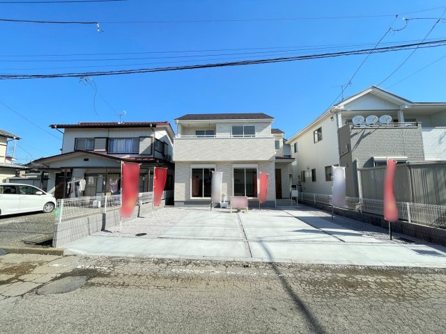 太田市第7大原町　Livele Garden　全1棟の前面道路含む現地写真