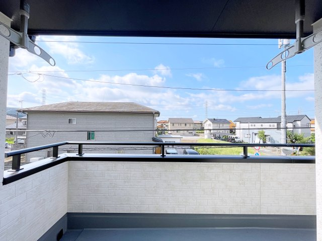 太田市第4鶴生田町　Livele Garden　全2棟のバルコニー