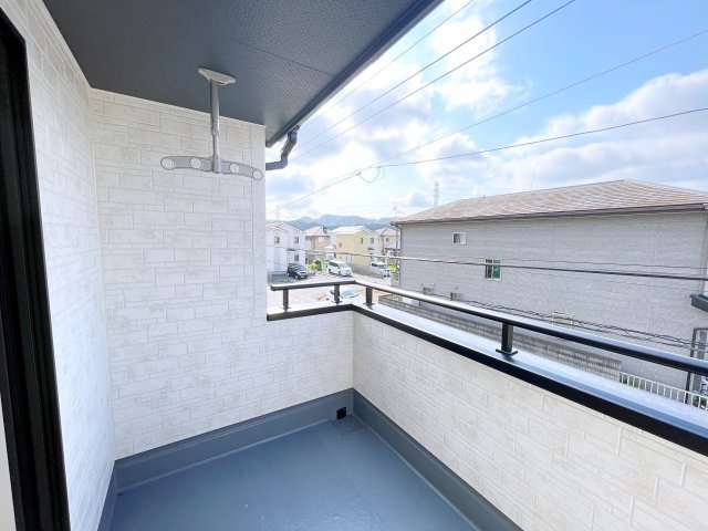 太田市第4鶴生田町　Livele Garden　全2棟のバルコニー